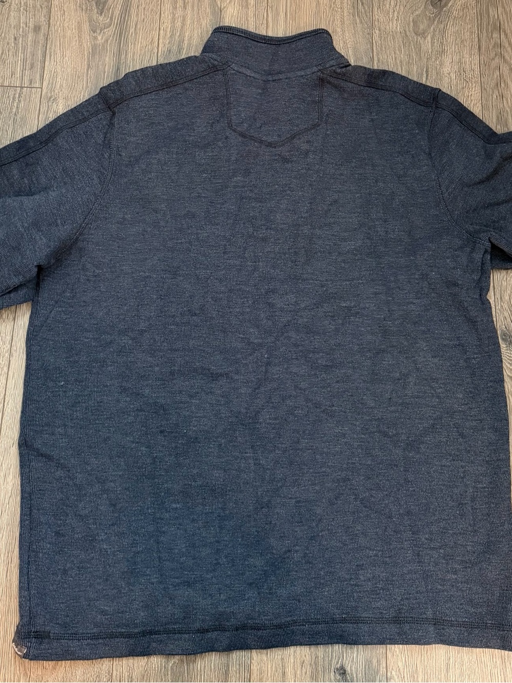 Eddie Bauer Men's Half-Zip Sweater - Navy - Picture 3 of 4